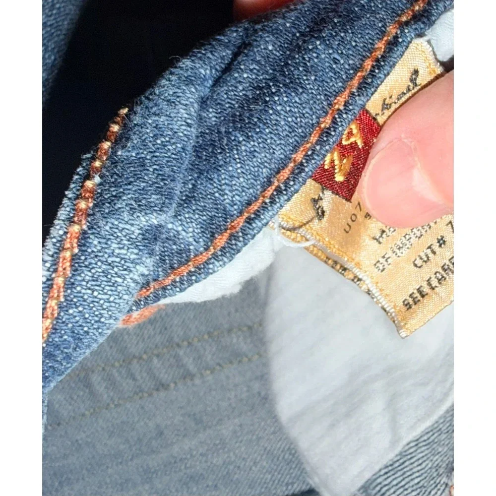 7 For All Mankind‎ Dojo Bootcut Jeans Women's Blue Denim Size 29